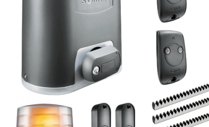 Somfy Elixo 500 230 V Kremayerli Set RTS Yana Kayar Kapı Motoru